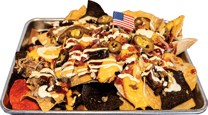 Smoked N Smashed Classic Nachos