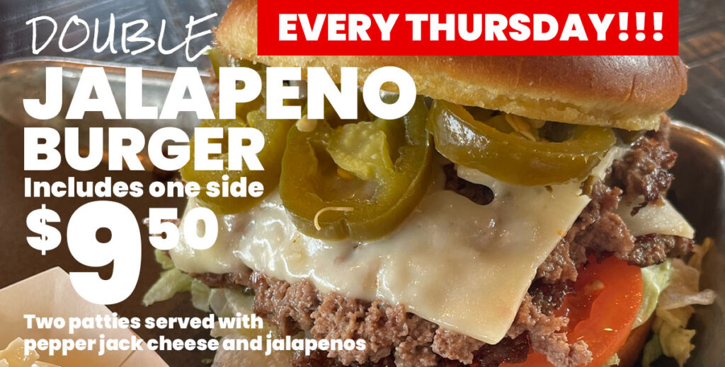 Double Jalapeno Burger